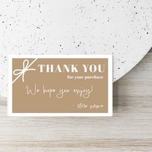 Thank You Cards (personalized) Quantity: 24